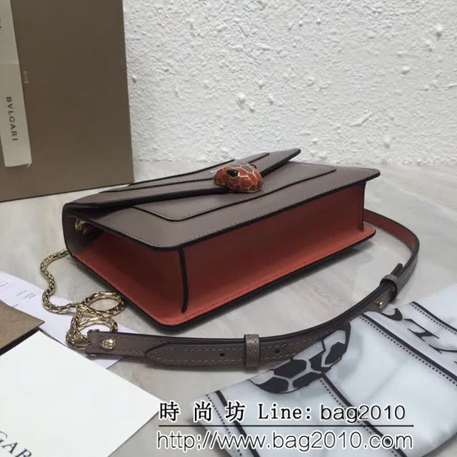 BVLGARI寶格麗 進口牛皮系列 時尚百搭 單肩斜挎包 39174 FYD1131